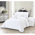 Hotel cotton bed linen and quilt cover set